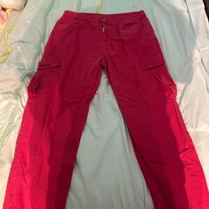 Hot Pink Cargo Pants